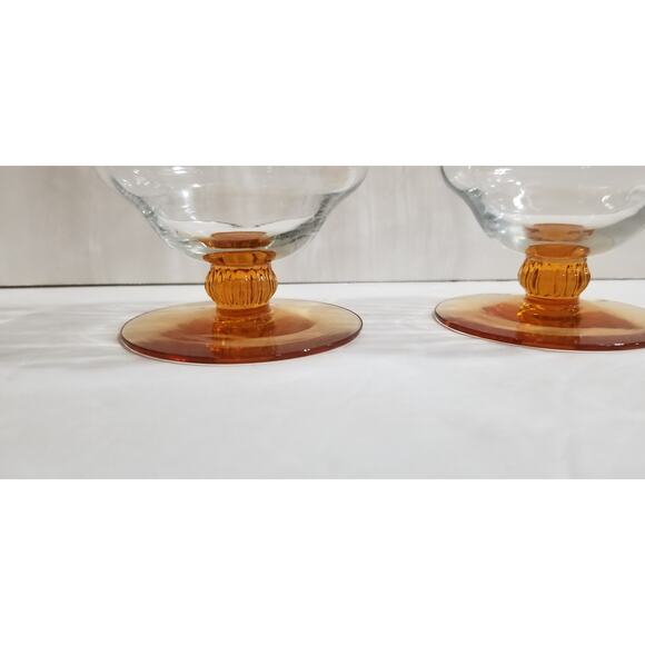 Two Fostoria Gazebo Rust Iced Tea Glasses (4.1217) - Picture 7 of 11